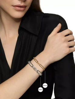 Lexington Chain Bracelet In 18k Yellow Gold, 9.8mm