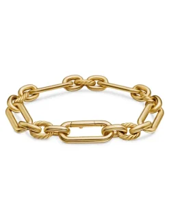 Lexington Chain Bracelet In 18k Yellow Gold, 9.8mm