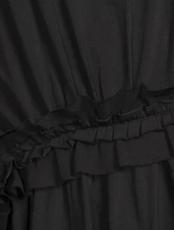 Lilia Ruffled T-Shirt Dress