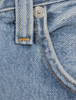 Lindz Low-Rise Straight Jeans