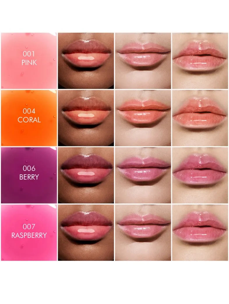 Lip Glow Oil - Colour Reviver Nourishing Lip Oil With Cherry Oil