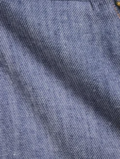 Lisa Wide-Leg Carpenter Jeans with Beaded Chain