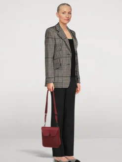 Little Anouk Leather Messenger Bag