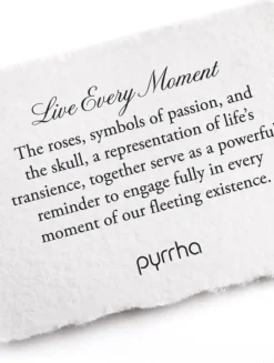 Live Every Moment 14K Gold Talisman Necklace