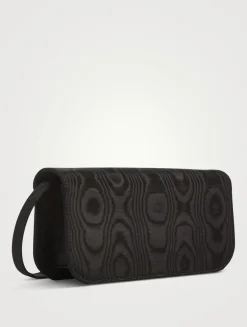Locò Moiré Fabric Clutch