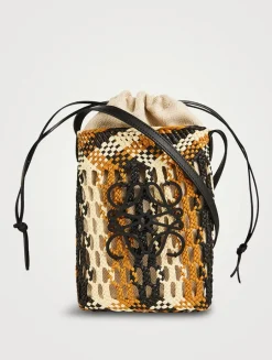 Loewe x Paula's Ibiza Anagram Ajouré Crossbody Bag