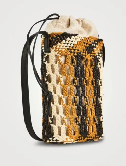 Loewe x Paula's Ibiza Anagram Ajouré Crossbody Bag