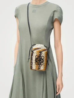 Loewe x Paula's Ibiza Anagram Ajouré Crossbody Bag