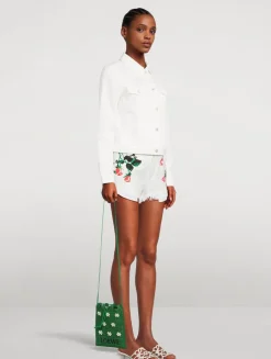 Loewe x Paula's Ibiza Beaded Raffia Crossbody Bag