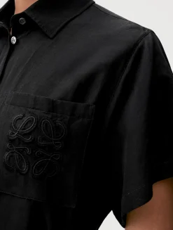 Loewe x Paula's Ibiza Belted Shirt Dress