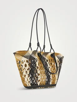 Loewe x Paula's Ibiza Medium Anagram Ajouré Basket Bag
