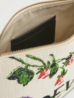 Loewe x Paula's Ibiza Medium Denim Pouch