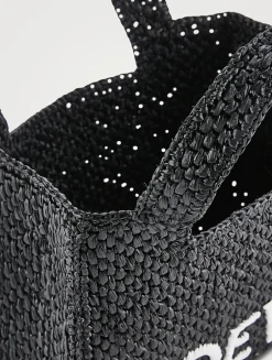 Loewe x Paula's Ibiza Mini Font Raffia Tote Bag