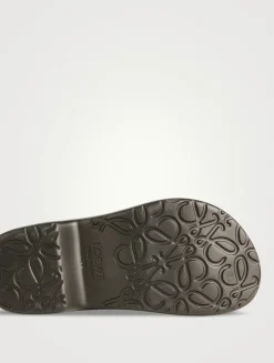 Loewe x Paula's Ibiza Pebble Foam Slide Sandals