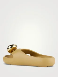 Loewe x Paula's Ibiza Pebble Foam Thong Sandals