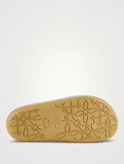 Loewe x Paula's Ibiza Pebble Foam Thong Sandals