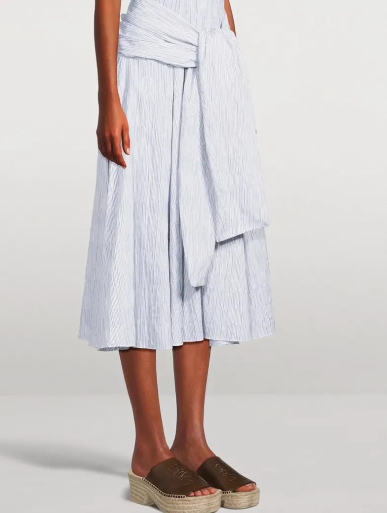 Loewe x Paula's Ibiza Petal Leather Espadrille Mules