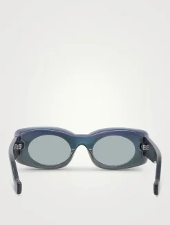 Loewe x Paula's Ibiza Rectangular Sunglasses