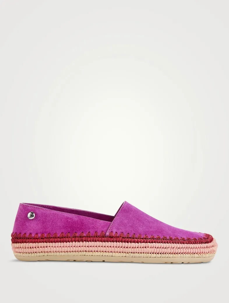 Loewe x Paula's Ibiza Rio Suede Espadrilles