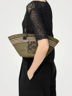 Loewe x Paula's Ibiza Small Anagram Basket Bag