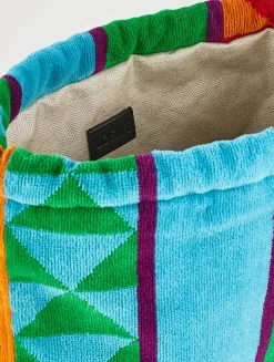 Loewe x Paula's Ibiza Terry Drawstring Pouch