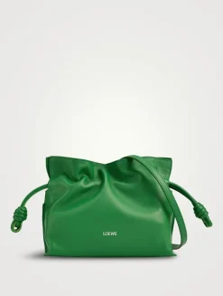 Loewe x Suna Fujita Mini Flamenco Leather Clutch