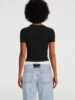 Logo Jacquard Baby T-Shirt