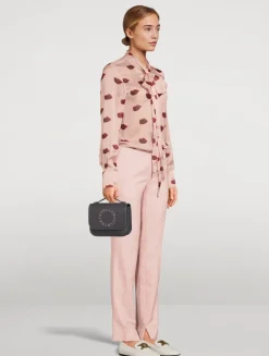 Logo Messenger Crossbody Bag