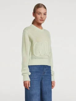 Logo-Embroidered Sweater