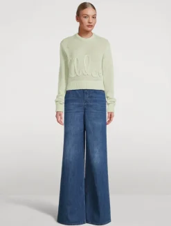 Logo-Embroidered Sweater