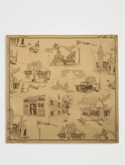 London Landmarks Silk Scarf
