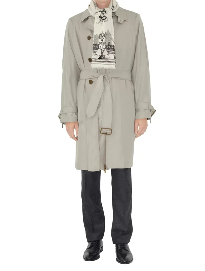 London Landmarks Wool Silk Scarf