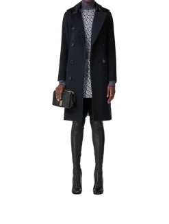 Long Cashmere Blend Kensington Trench Coat