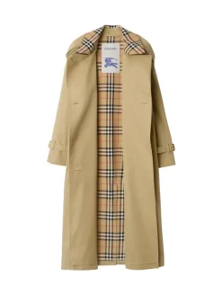 Long Check Collar Castleford Trench Coat