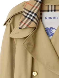 Long Check Collar Castleford Trench Coat