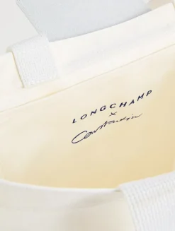 Longchamp x Constantin Riant Medium Le Pliage Collection Canvas Tote Bag