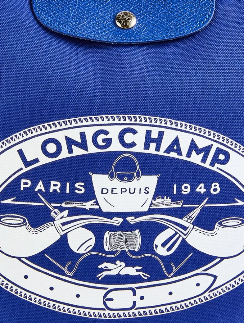 Longchamp x Constantin Riant Medium Le Pliage Collection Canvas Tote Bag