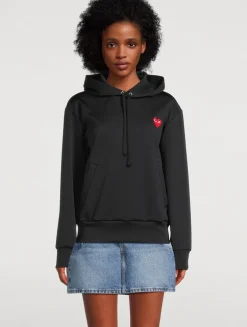 Long-Sleeve Hoodie With Heart