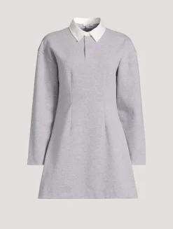 Long-Sleeve Polo Dress