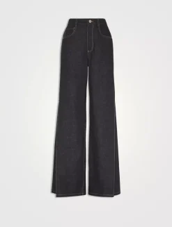 Loose Flared Trousers
