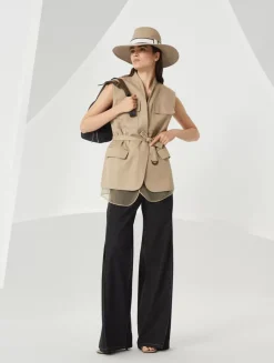 Loose Flared Trousers