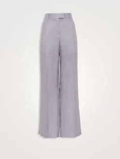 Loose Pleated Trousers