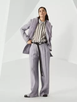 Loose Pleated Trousers