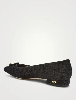Lorenzo Tweed Ballet Flats