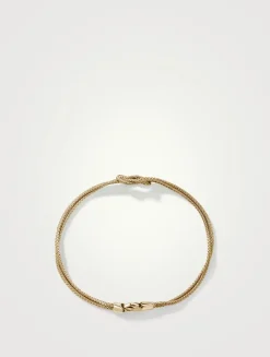 Love Knot 14K Gold 3.6mm Chain Bracelet