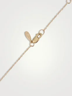 Love Letter 14K Gold Cross Necklace