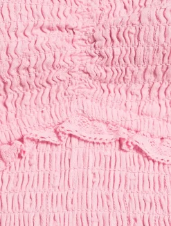 Lovine Smocked Mini Dress