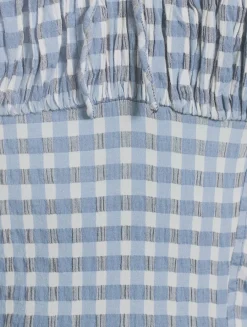 Lucinda Midi Dress In Gingham Print