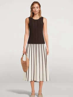 Lucky Metallic Ribbed Tank Top