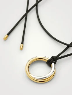 Lucy Williams Entwine Pendant Cord Necklace